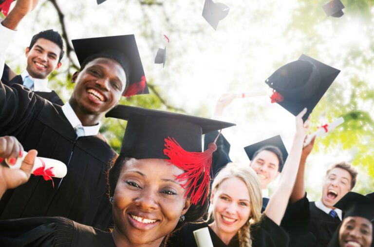 Graduating students.